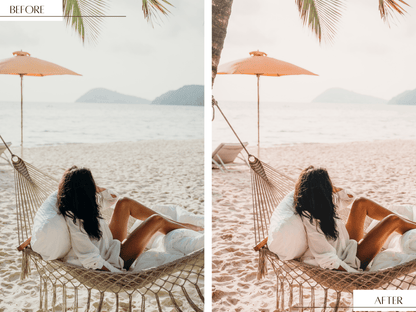 Beachy Vibes video LUTs