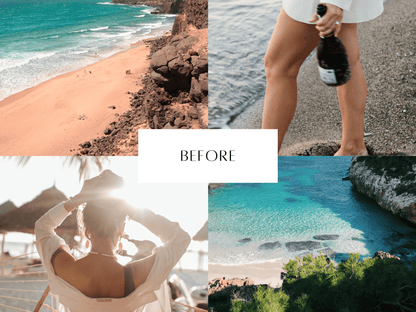 Beachy Vibes video LUTs