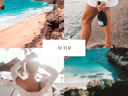 Beachy Vibes video LUTs