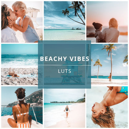 Beachy Vibes video LUTs