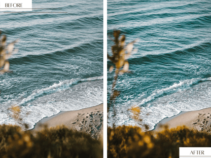 Beachy Vibes video LUTs