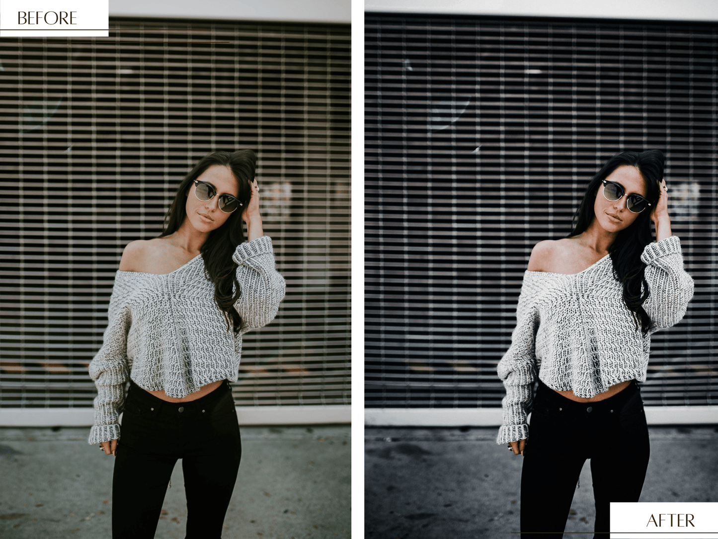 De BLACK TONES preset collection