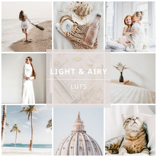 Light &amp; Airy video LUTs