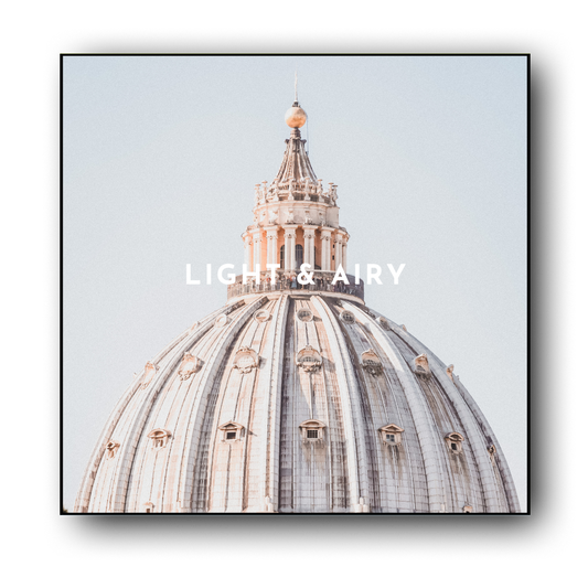 Light &amp; Airy Lightroom presets