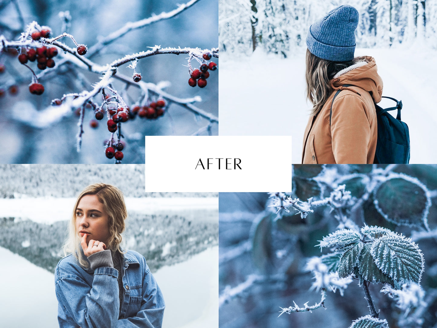 Winter Blues video LUTs